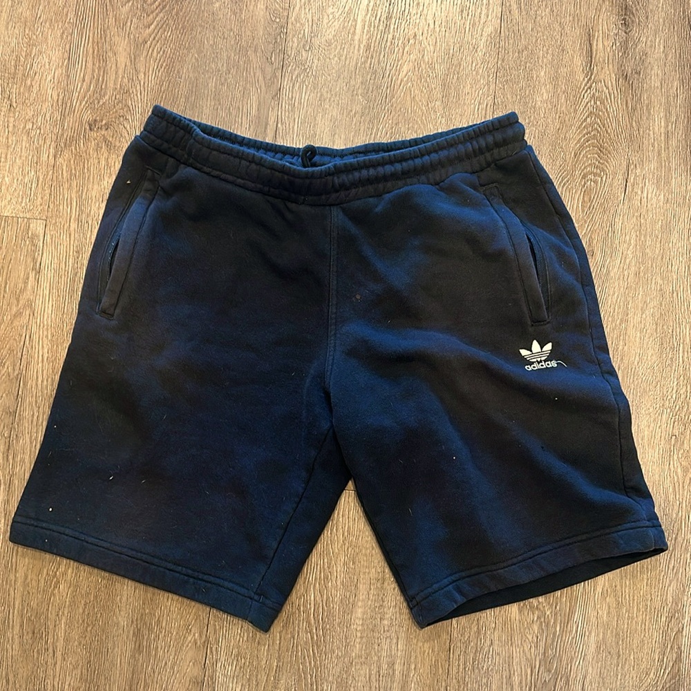 Adidas shorts black size medium